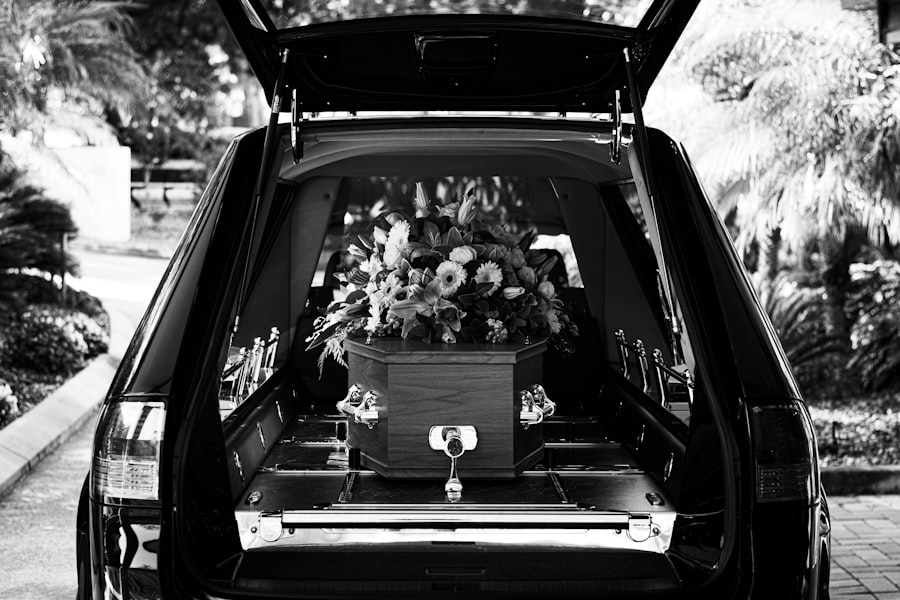 Photo funeral planning