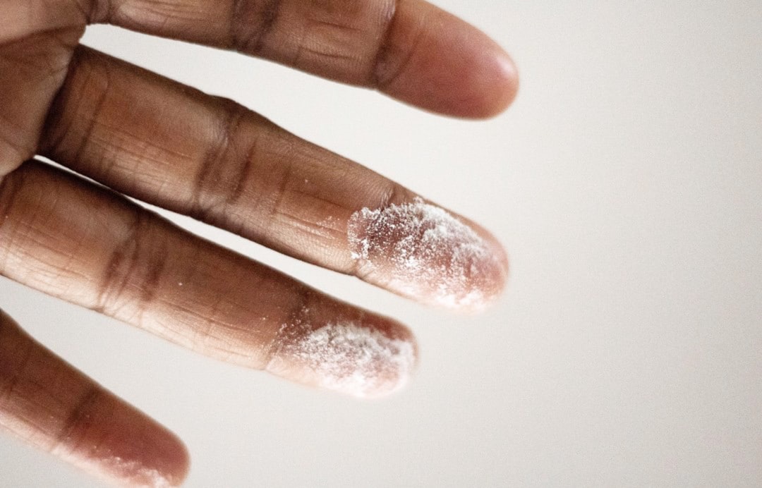 Photo manicure and pedicure